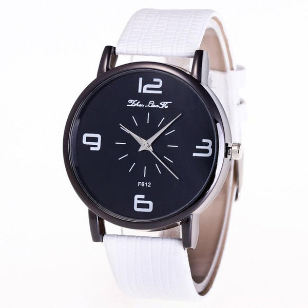 Luxury Brand 2017 Fashion number Parten Women Quartz Wrist Watch Leather Band Casual Dress Watch relogios de pulso feminino