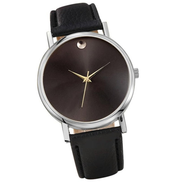 2017 Women Watches Bracelet PU Leather Simple Casual Quartz Wrist Watch Ladies Quartz-Watch For Women reloj mujer #519