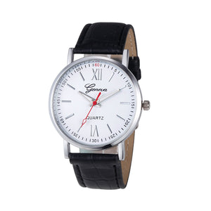 Watches Women Fashion 2017 Casual Geneva Wristwatch PU Leather Quartz-Watches Relogio Feminino