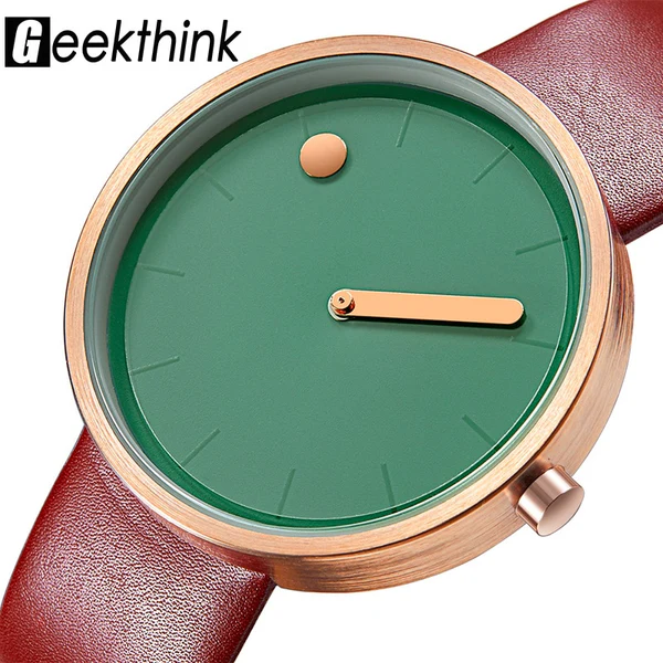 Top Brand Quartz Watch Women Casual Fashion JAPAN Leather Analog Wrist Watch Minimalist Designer Relogio Business Unisex gift