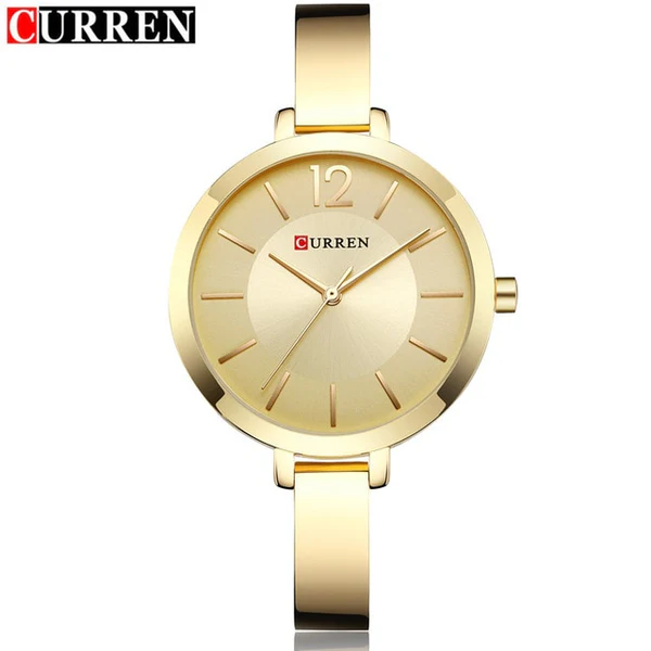 Fashion Quartz Watch Women Luxury brand Steel Bracelet Ladies Quartz-Watch Curren Dress Wristwatch Clock Female relojes Mujer